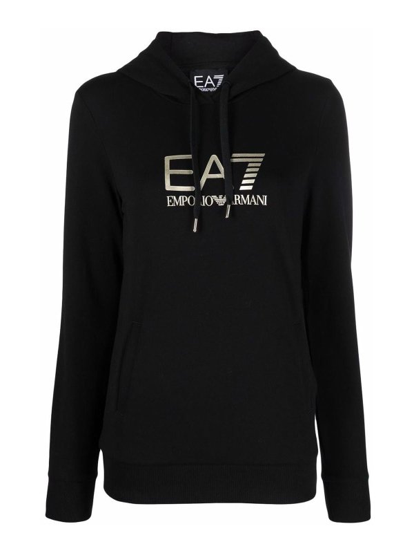 EA7 Emporio Armani: スウェット＆セーター - スウェットシャツ/セーター - 黒