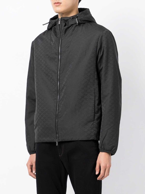 EMPORIO ARMANI buy online Allover logo down jacket