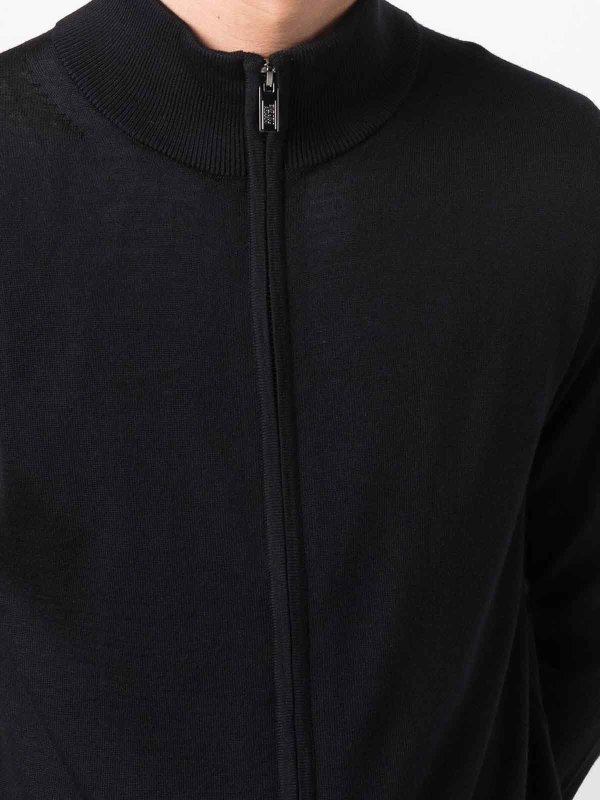 EMPORIO ARMANI buy online Wool zipped cardigan