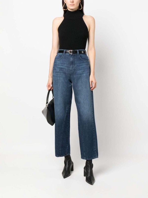 EMPORIO ARMANI buy online ブーツカットジーンズ - ブルー