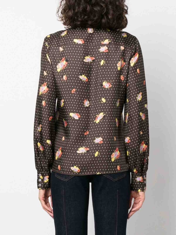 ETRO: shirts online - Printed silk shirt