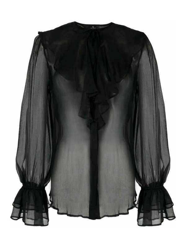 ETRO: Blouses - Blouse - Noir