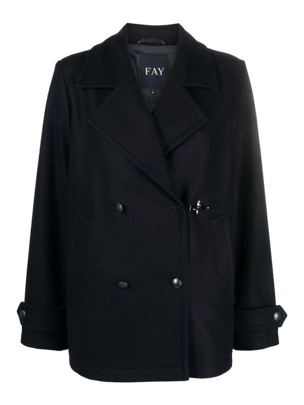 FAY: ショートコート - ショートコート - ブルー