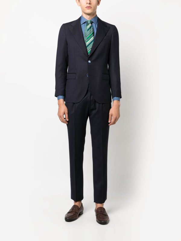 FINAMORE 1925 buy online Camicia in denim dalla vestibilitÃ  regolare