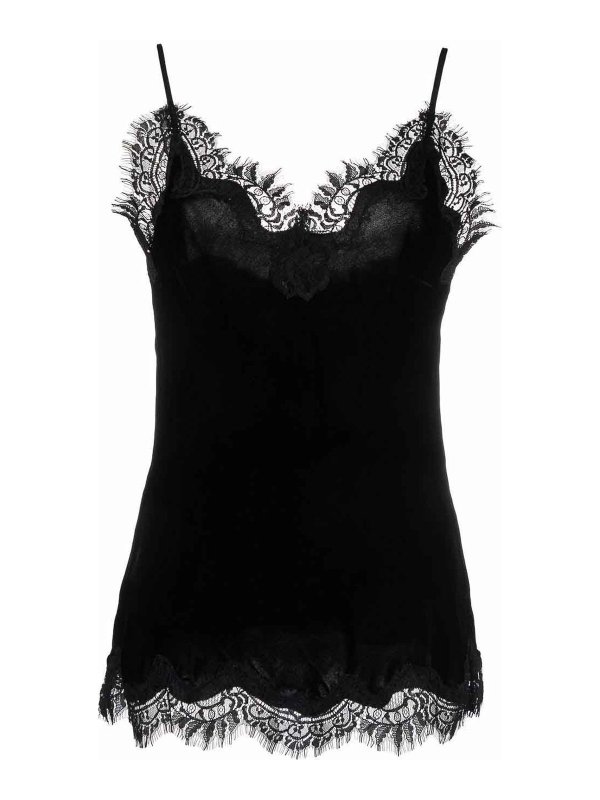 GOLD HAWK: Tops y camisetas sin mangas - Top - Negro