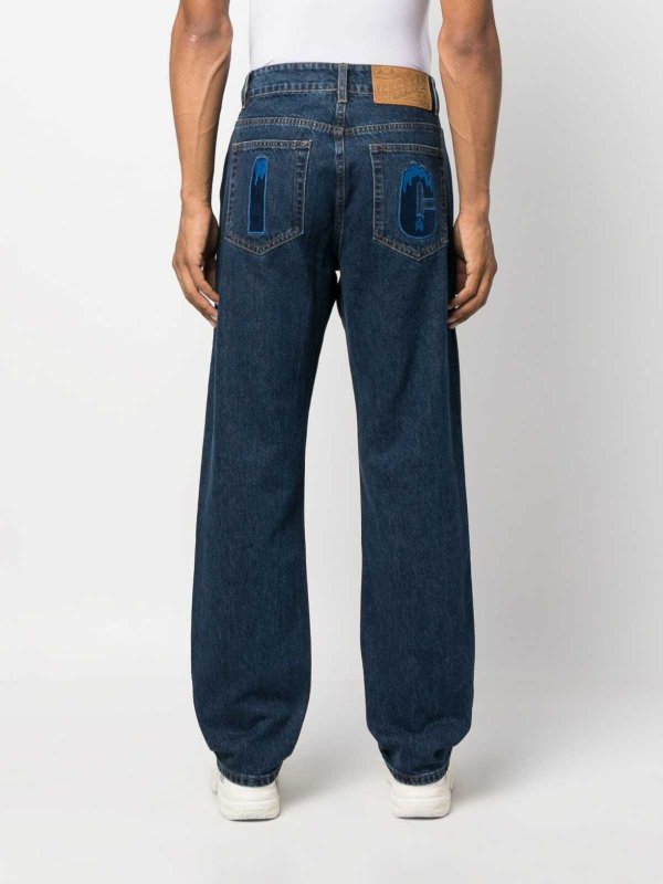 ICECREAM: ブーツカットジーンズ online - ブーツカットジーンズ - ブルー