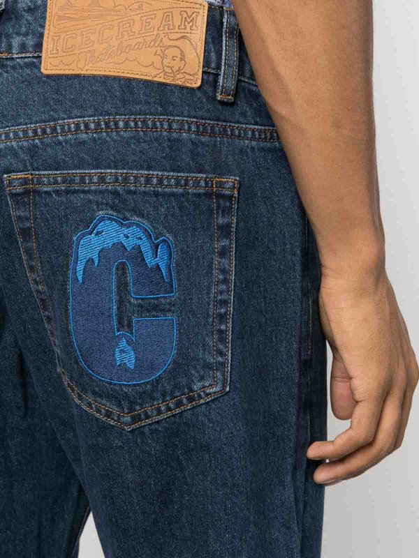 ICECREAM buy online ブーツカットジーンズ - ブルー