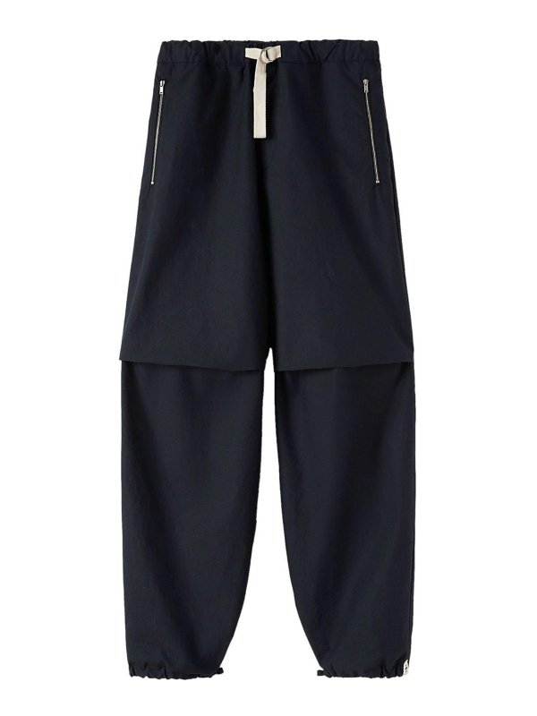 JIL SANDER: Trousers Shorts - Cotton trousers