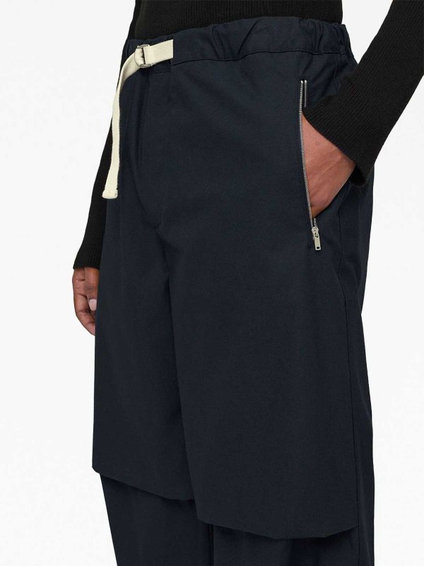 JIL SANDER: Trousers Shorts online - Cotton trousers