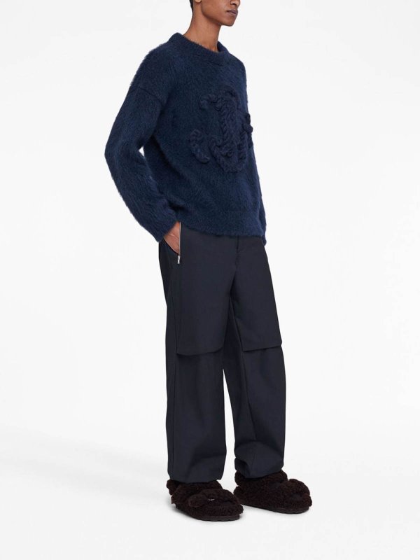 The Best Shops JIL SANDER: Trousers Shorts - Cotton trousers
