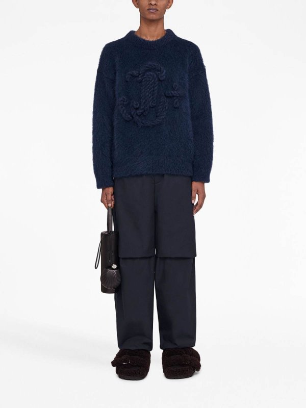 Cotton trousers shop online: JIL SANDER