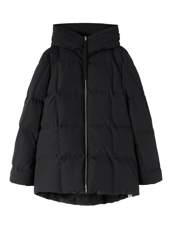 JIL SANDER: Casualjacken - Casualjacke - Schwarz