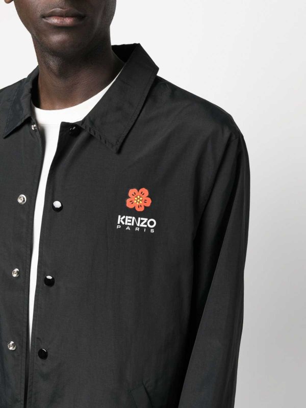 Boke flower nylon jacket shop online: KENZO