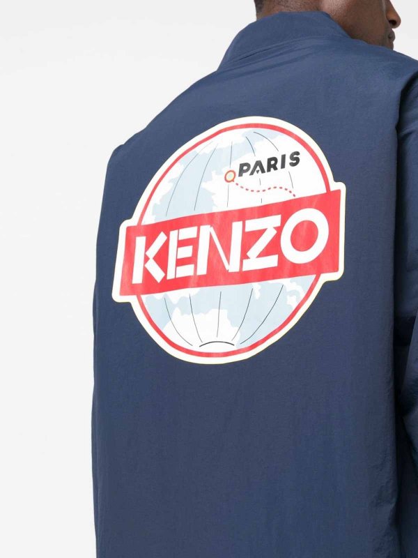 KENZO buy online Kenzo globe nylon jacket