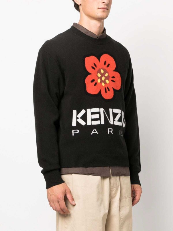 KENZO buy online Boke flower wool jumper