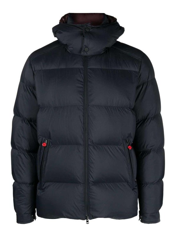 KITON: casual jackets - Nylon short down jacket