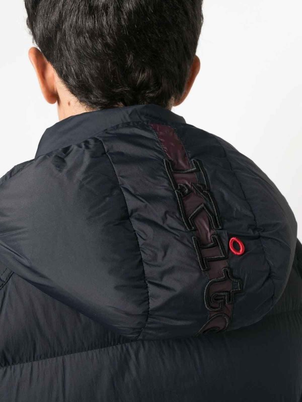Nylon short down jacket shop online: KITON