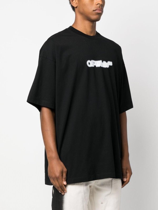 OFF-WHITE buy online Logo cotton t-shirt