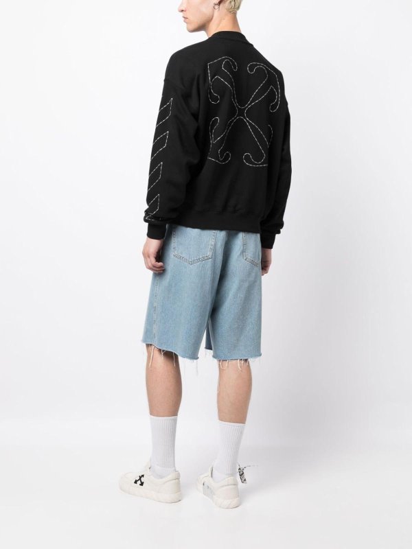 OFF-WHITE buy online スウェットシャツ/セーター - 黒
