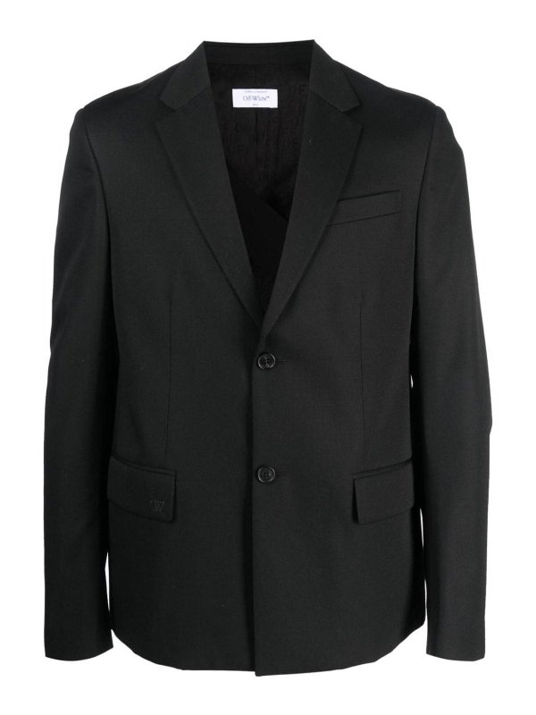 OFF-WHITE: casual jackets - Wool jacket