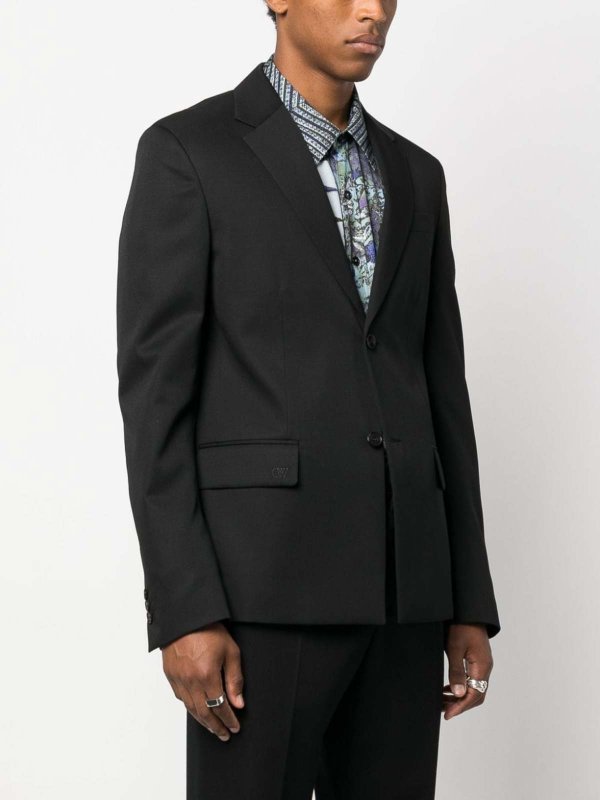 Wool jacket shop online: OFF-WHITE