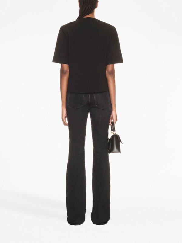 Logo cotton t-shirt shop online: OFF-WHITE