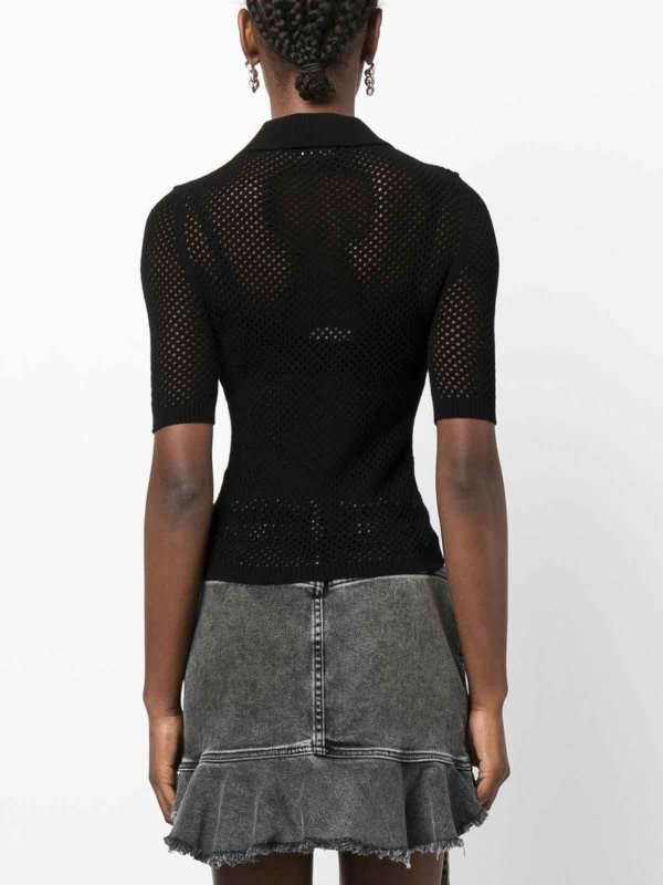 The Best Shops OFF-WHITE: ポロシャツ - ポロシャツ - 黒