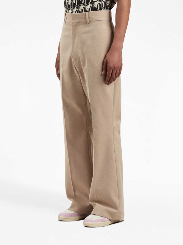 Flared trousers shop online: Palm Angels