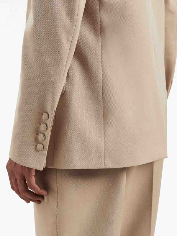 The Best Shops Palm Angels: Vestes de costume - Blazer - Beige