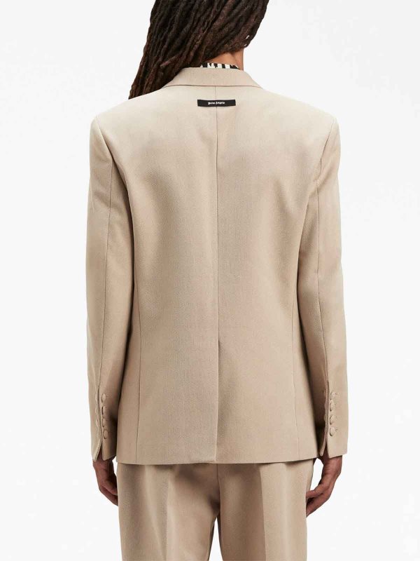 Blazer - Beige shop online: Palm Angels
