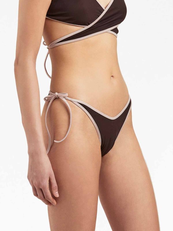 V-line bikini bottom shop online: Palm Angels