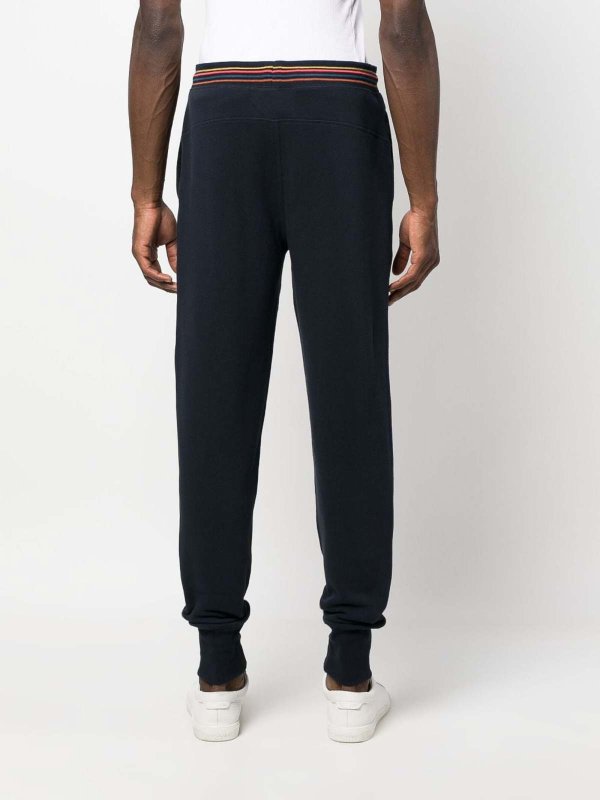 Artist striped cotton trousers shop online: PAUL SMITH