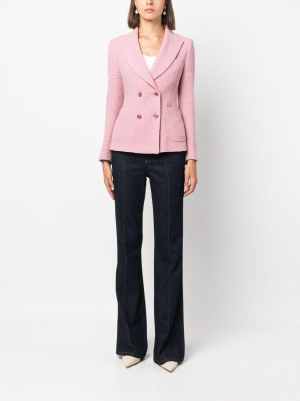 The Best Shops TAGLIATORE: casual jackets - Double-breasted wool blend jacket