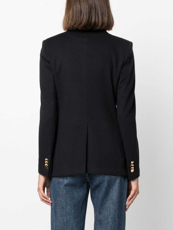 Double-breasted wool blend jacket shop online: TAGLIATORE