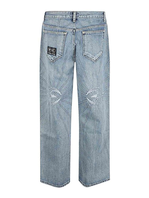 THUG CLUB: ブーツカットジーンズ online - ブーツカットジーンズ - ブルー