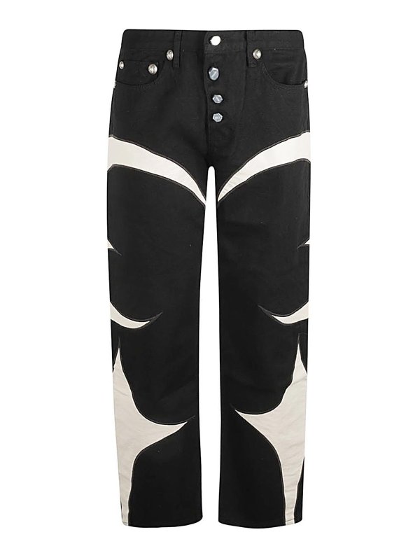 THUG CLUB: Jeans boot-cut - Jeans Boot-Cut - Negro