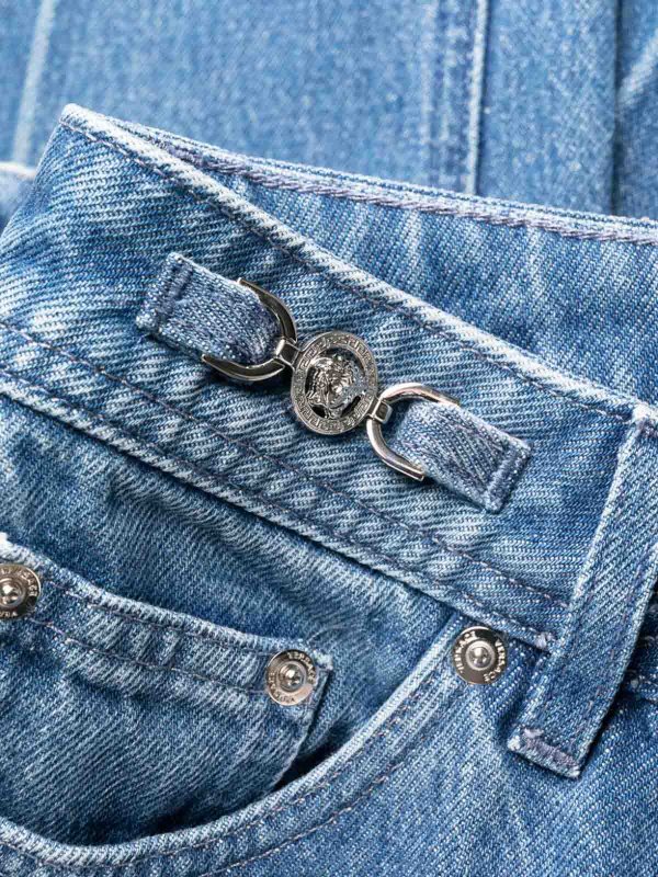 Bootcut Jeans - Blau shop online: VERSACE