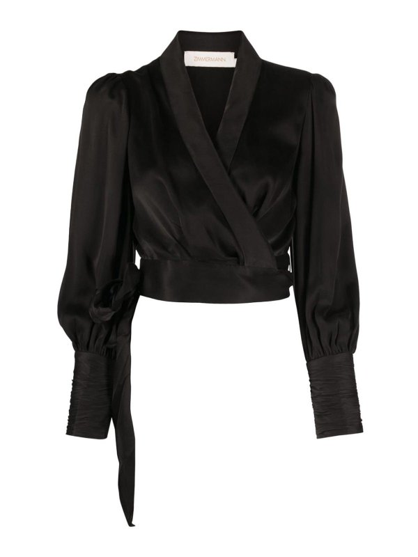 ZIMMERMANN: Tops & Tank tops - Silk wrap top
