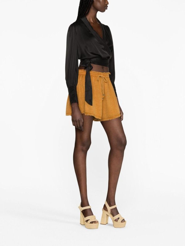 ZIMMERMANN: Tops & Tank tops online - Silk wrap top