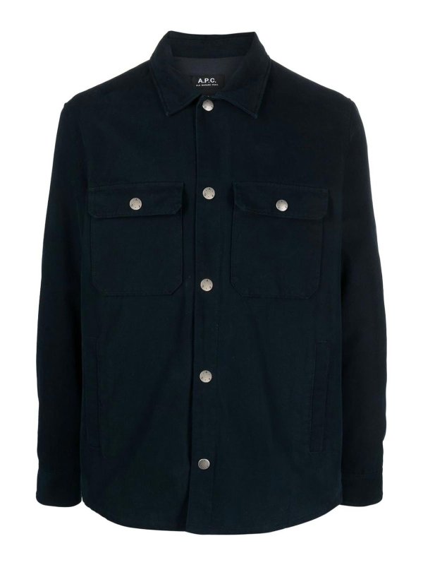 A.P.C.: casual jackets - Alex cotton jacket