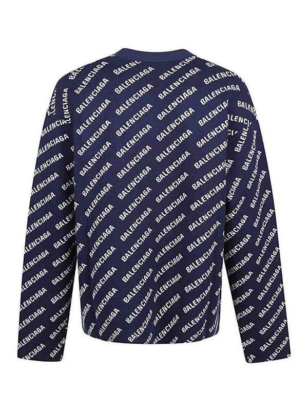 BALENCIAGA: Cardigans online - Cardigan - Blau