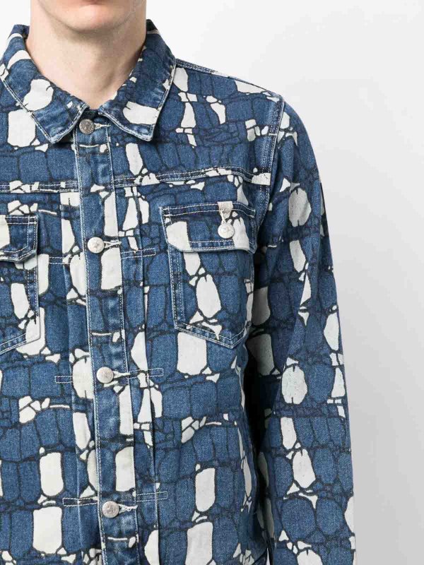 カジュアルジャケット - ブルー shop online: BILLIONAIRE