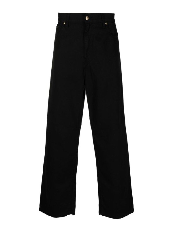 CARHARTT: カジュアルトラウザー - ショートパンツ - 黒