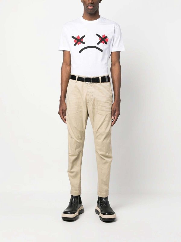 The Best Shops DSQUARED2: Cotton chino trousers