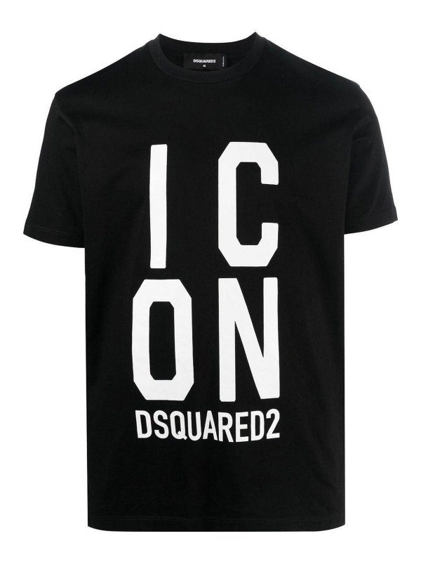 DSQUARED2: Camisetas - Camiseta - Negro
