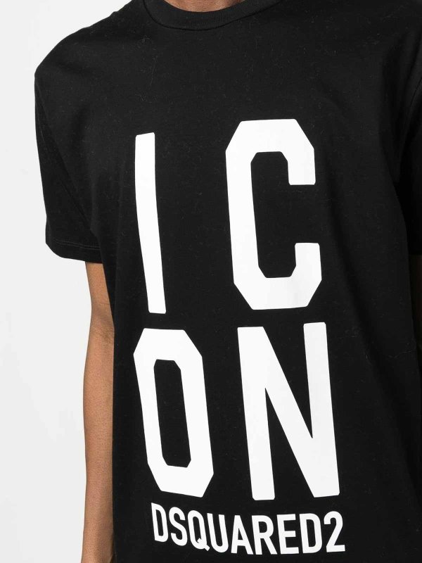 The Best Shops DSQUARED2: Camisetas - Camiseta - Negro