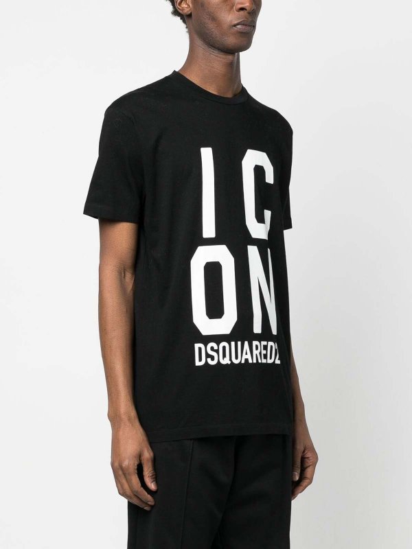 Camiseta - Negro shop online: DSQUARED2