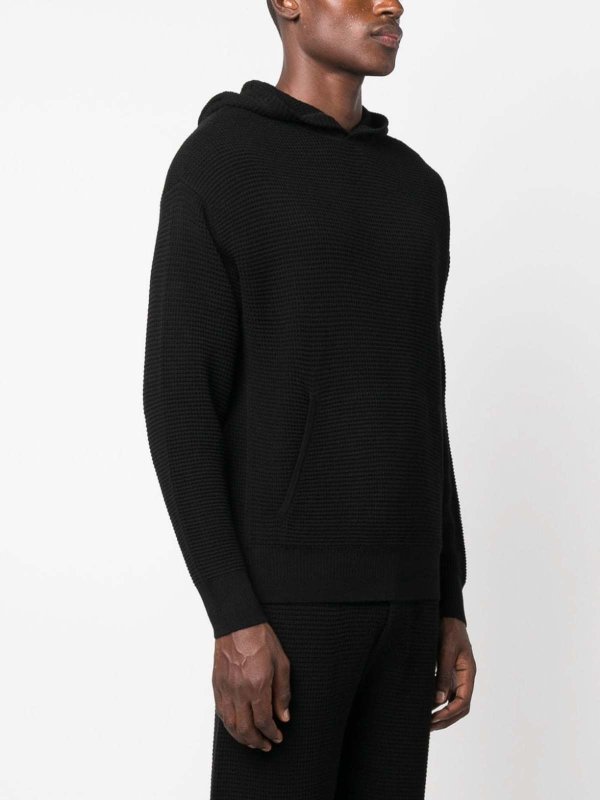 The Best Shops EMPORIO ARMANI: スウェット＆セーター - スウェットシャツ/セーター - 黒