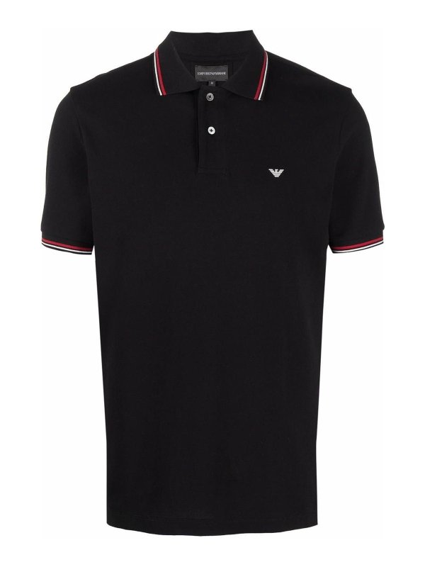 EMPORIO ARMANI: polo shirts - Emporio Armani Logo Polo Shirt