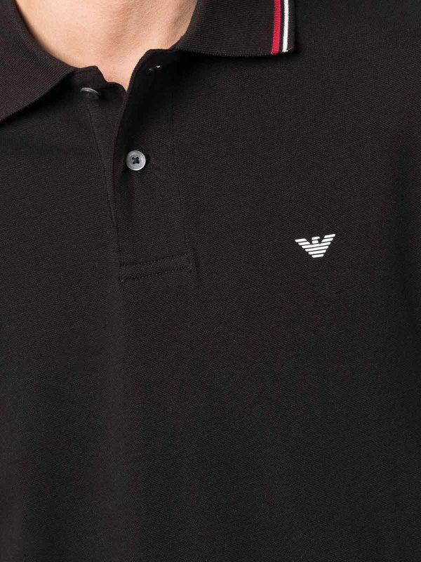 Emporio Armani Logo Polo Shirt shop online: EMPORIO ARMANI